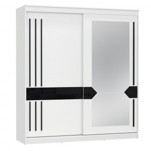 Марко 95.09 Шкаф-купе 2-х дверный (Олмеко) Белый